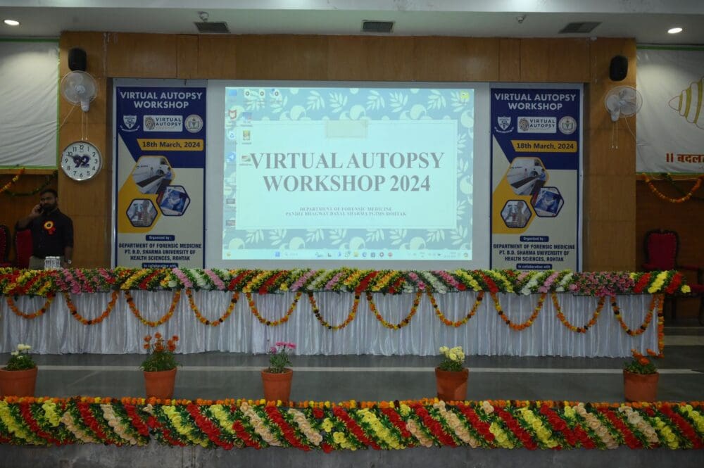 PGIMS Rohtak – Virtual Autopsy Workshop India